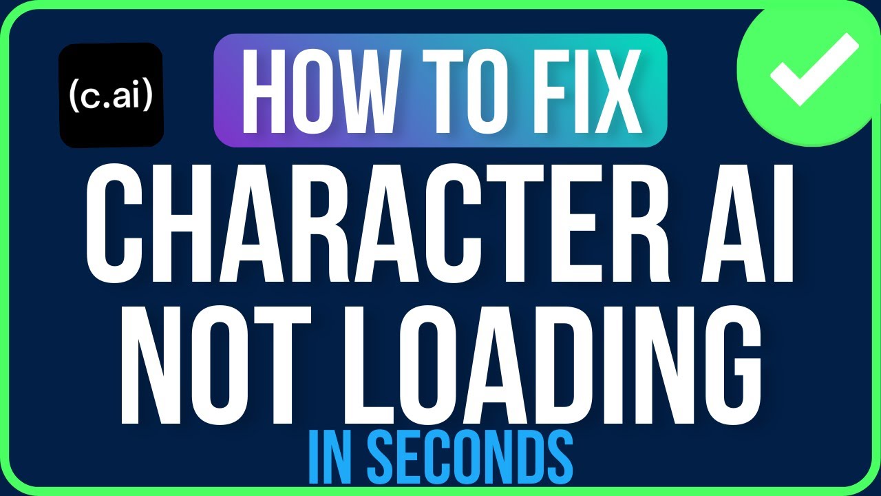 CHARACTER AI NOT LOADING [FIXED] | Character AI Not Loading Messages Problem