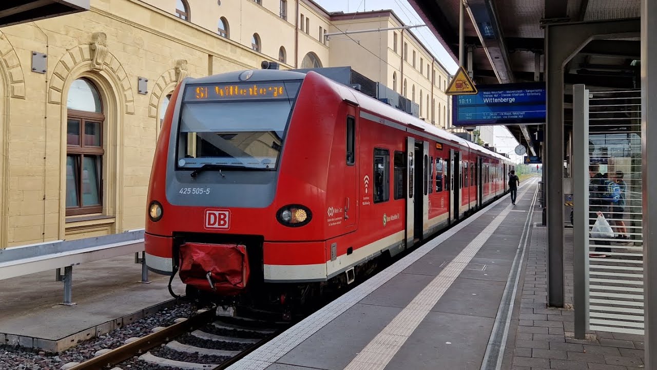 Mitfahrt in der S1 von Magdeburg Südost bis Magdeburg Hbf in der BR 425 505-5