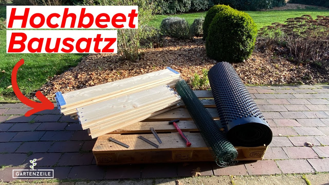 Eigenes Hochbeet in 5 Minuten - Was taugt der Hochbeet Bausatz? Inkl. Anleitung zum Befüllen!