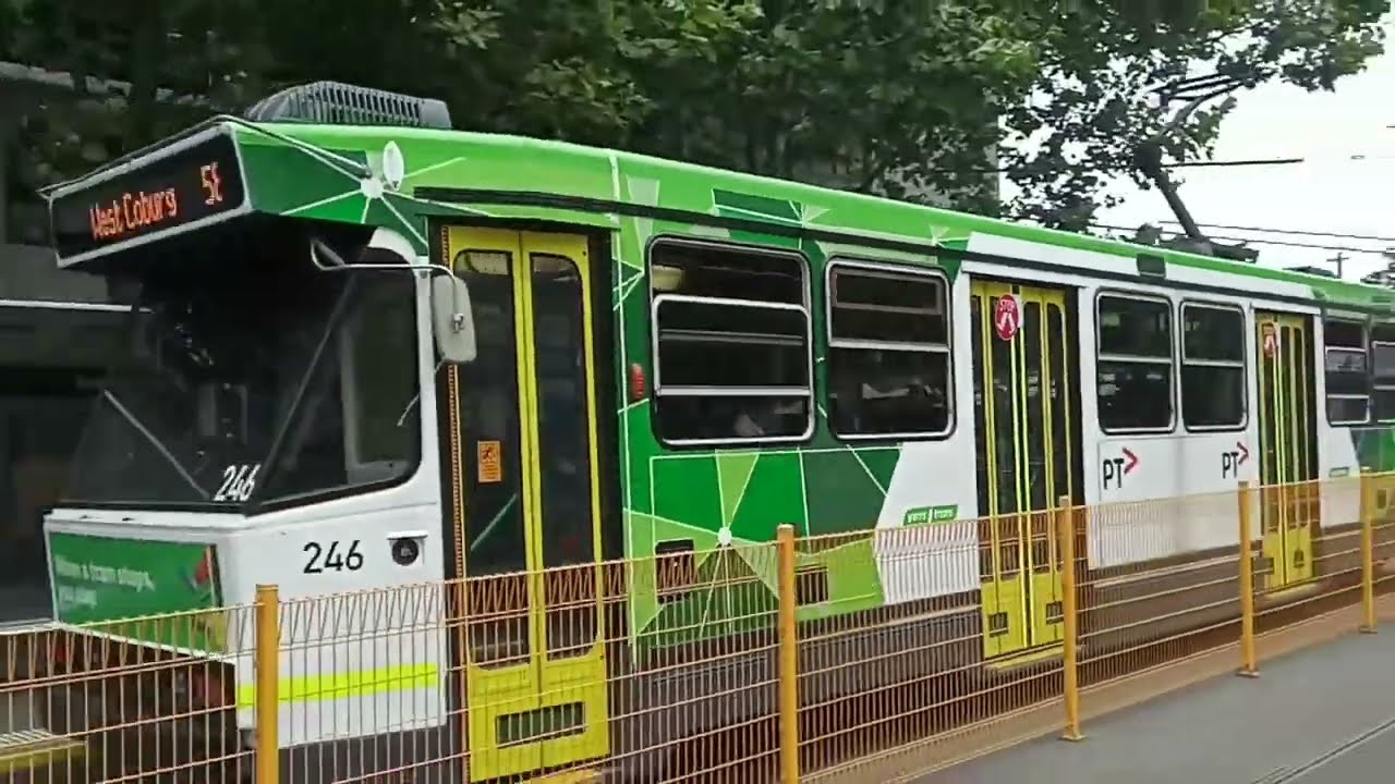 Yarra Trams - A class trams on Route 58