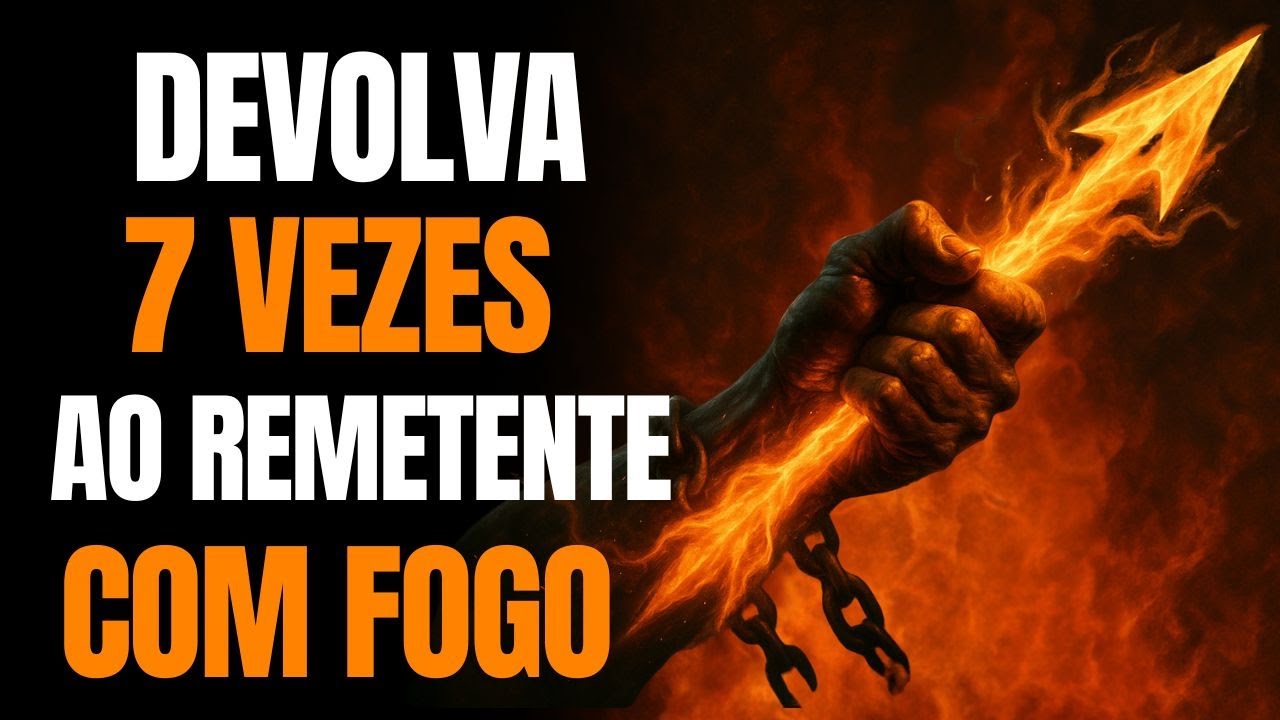 SALMO ESQUECIDO RETORNA AO REMETENTE COM FOGO | Toda BRUXARIA e ATAQUE DEMONÍACO – SALMO 7