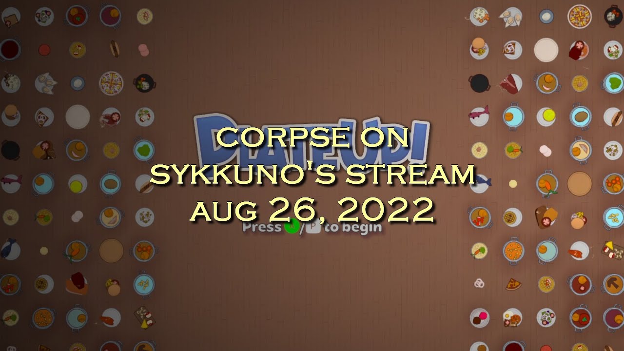 Corpse Husband on Sykkuno's stream - Are You Smarter Than a 5th Grader & PlateUp! (AUG 26, 2022)