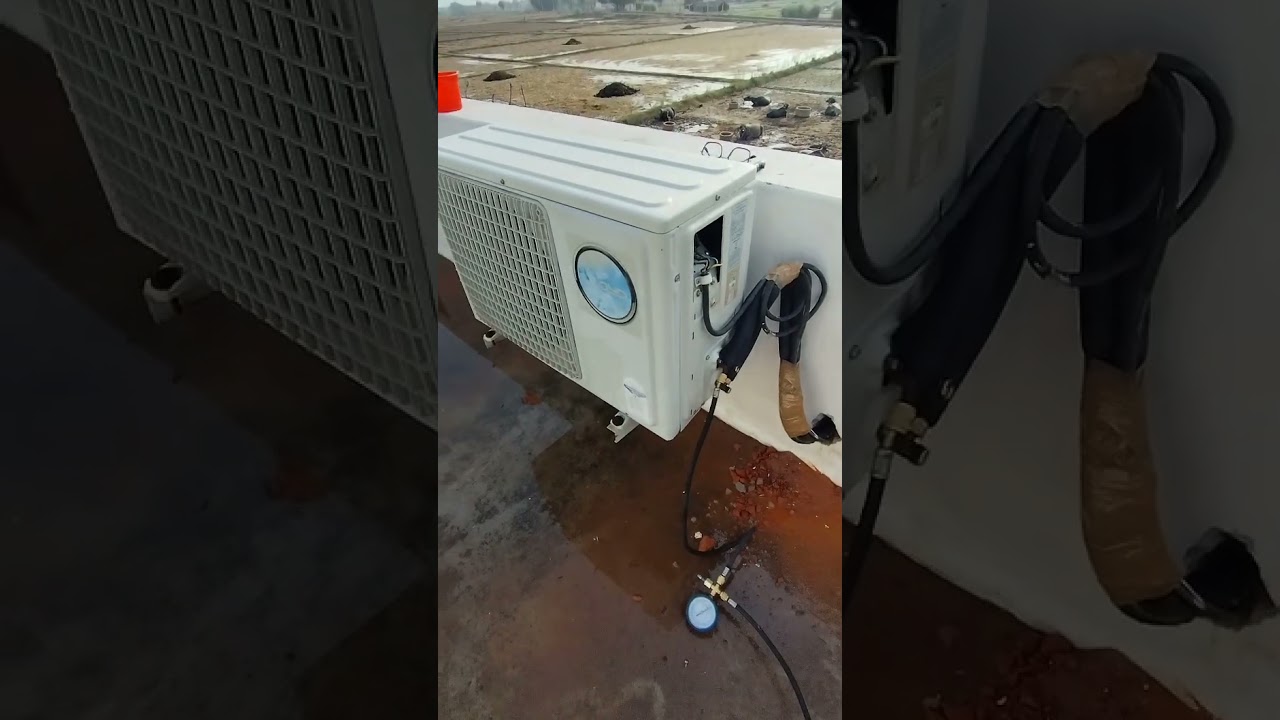 AC Copper Pipe Joint Work Done Perfectly — No Leakage, Smooth Cooling Restored