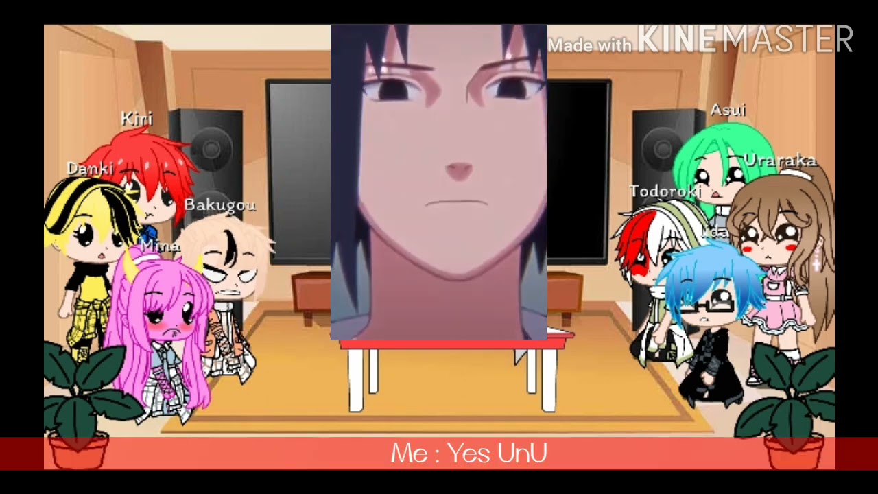ll Bakusqaud and Dekusqaud reacts to deku as sasuke ll Enjoy ll 1/? ll