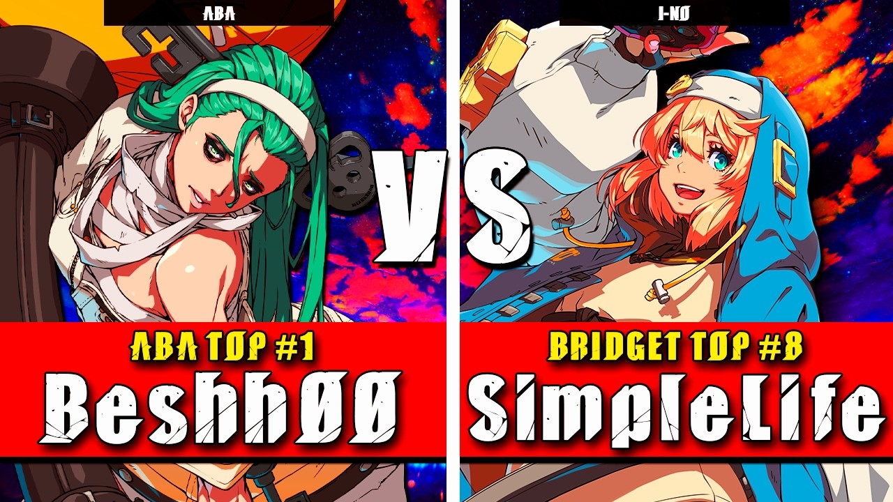 GGST | Beshh00 (ABA) VS Hotashi (Bridget) | Guilty Gear Strive High level gameplay