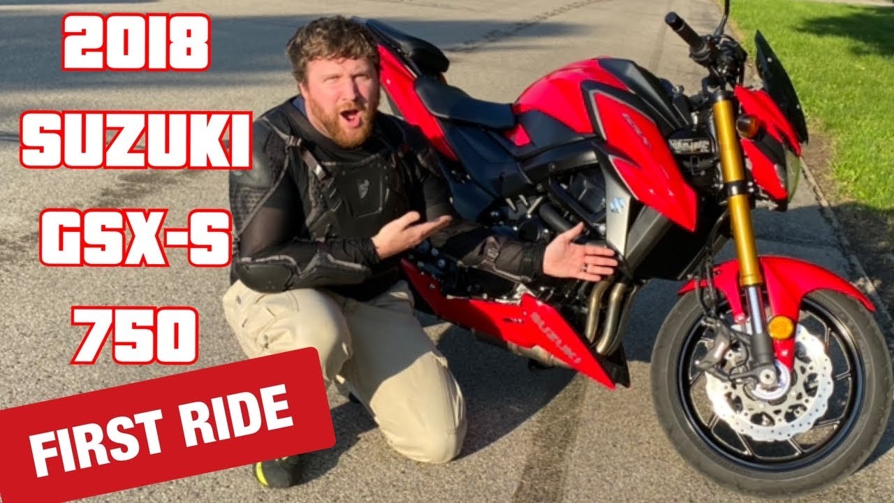 Первый тест-драйв Suzuki GSX-S 750 2018 года.