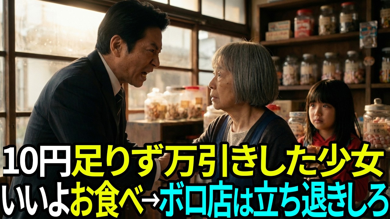 20円しか持たずパンを買いに来た少女。店主がついた「10円の嘘」が18年後に病気の店主を…