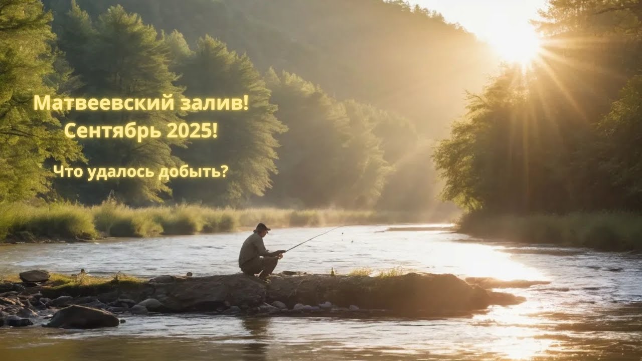 Рыбалка на Матвеевском заливе!Сентябрь 2025!Что удалось добыть!?