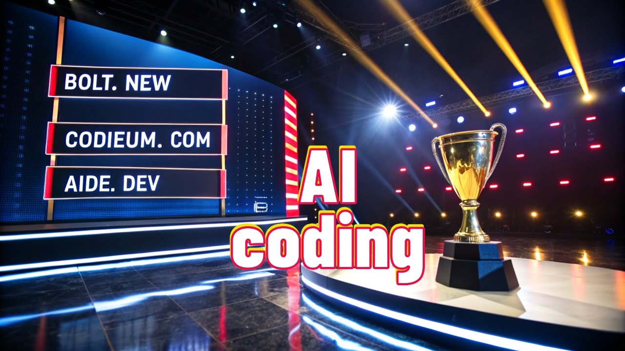 AI Coding Showdown !  Bolt.new vs. Aide.dev vs. Codeium.com #aicoding  #coding