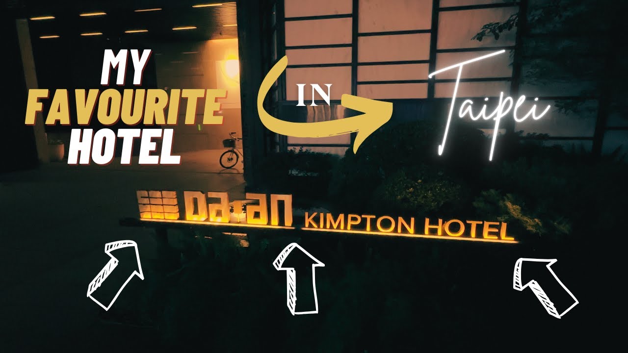 I think I just found my favourite hotel! Kimpton Da An Taipei