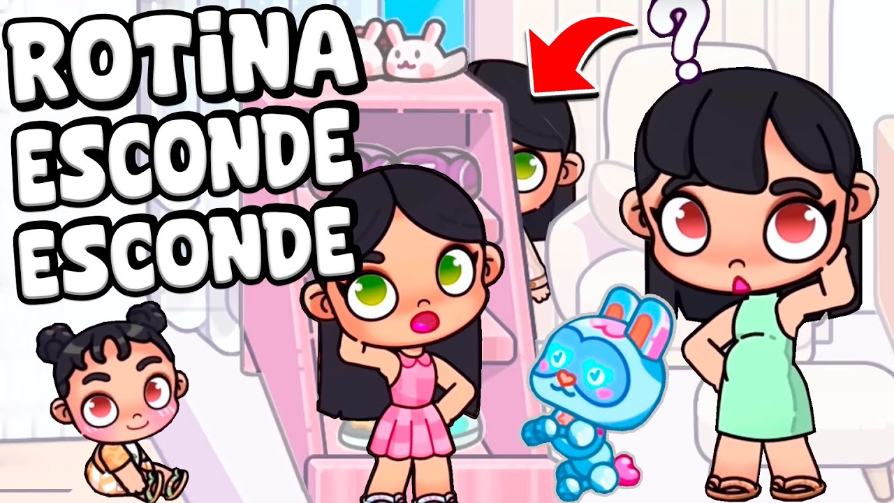 ROTINA ESCONDE-ESCONDE | AVATAR WORLD ROTINAS e HISTÓRIAS