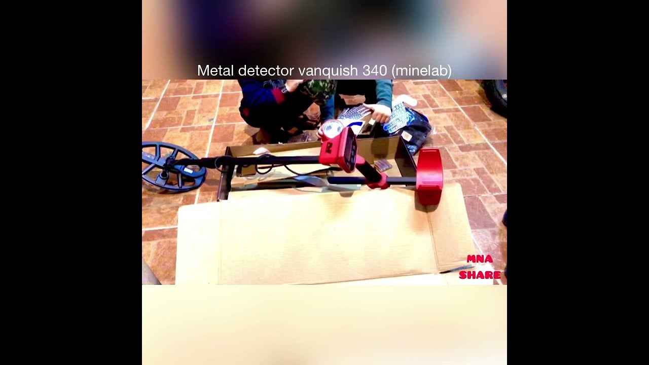 Minelab Vanquish 340 Metal Detector Pengesan Logam Emas