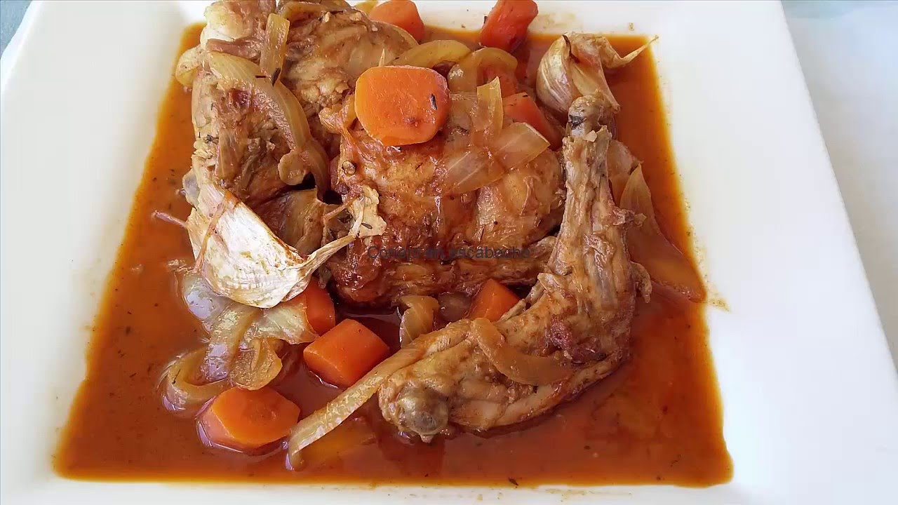 CONEJO EN ESCABECHE - Recetas de Cocina