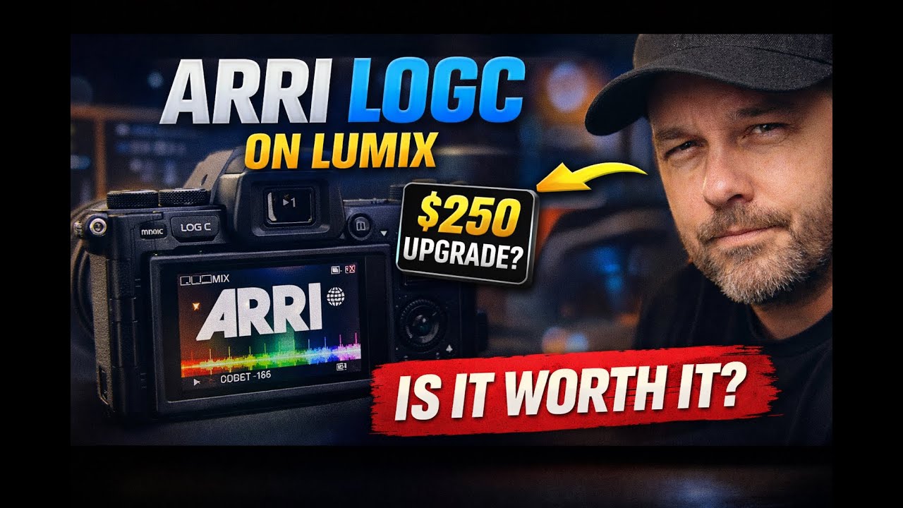 ARRI LogC vs V-Log on LUMIX &mdash; The Workflow Everyone Misses