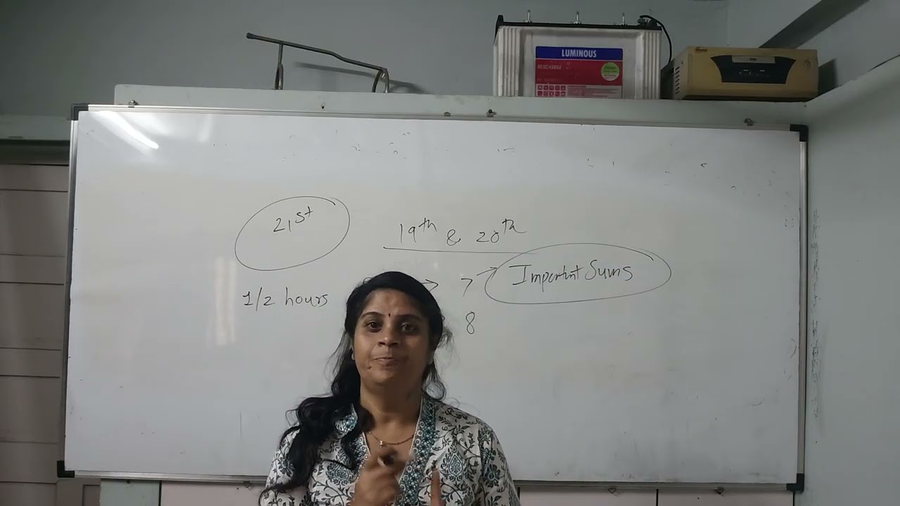 Last Day Preparation for Board Paper