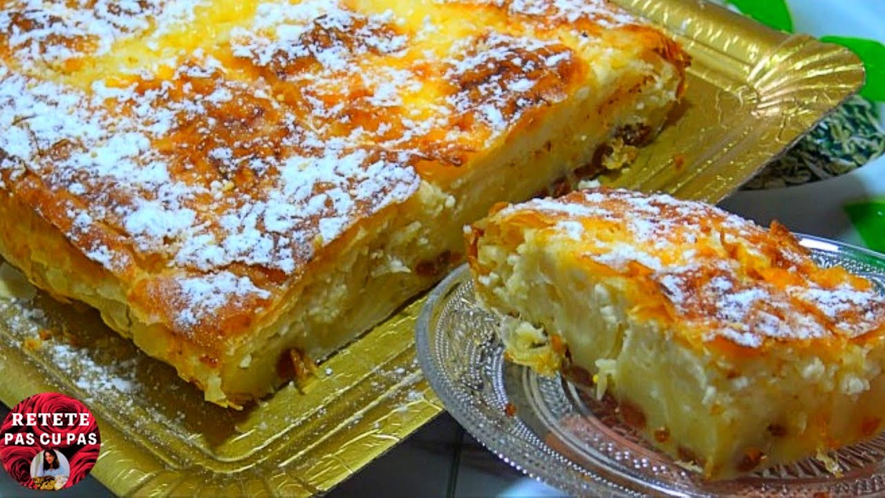 Cea mai Usoara Reteta de Placinta cu Branza si Iaurt cu Foi de Placinta Retete de Placinta