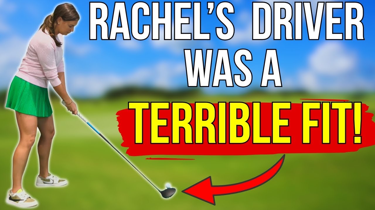 Ведущая LIV Golf Рэйчел Драммонд полностью индивидуальная подгонка драйверов!