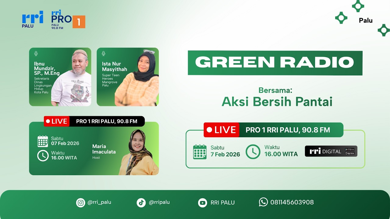 GREEN RADIO - AKSI BERSIH PANTAI