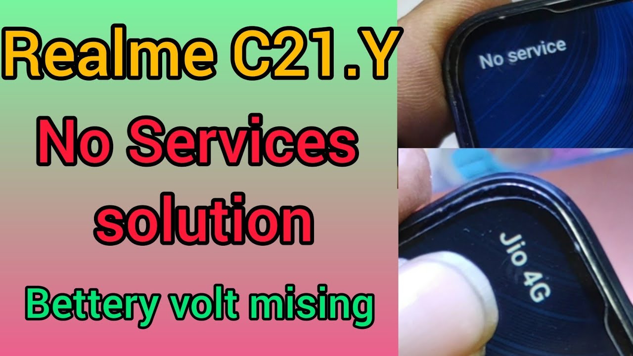 Realme C21.Y no service solution/Realme network solutions