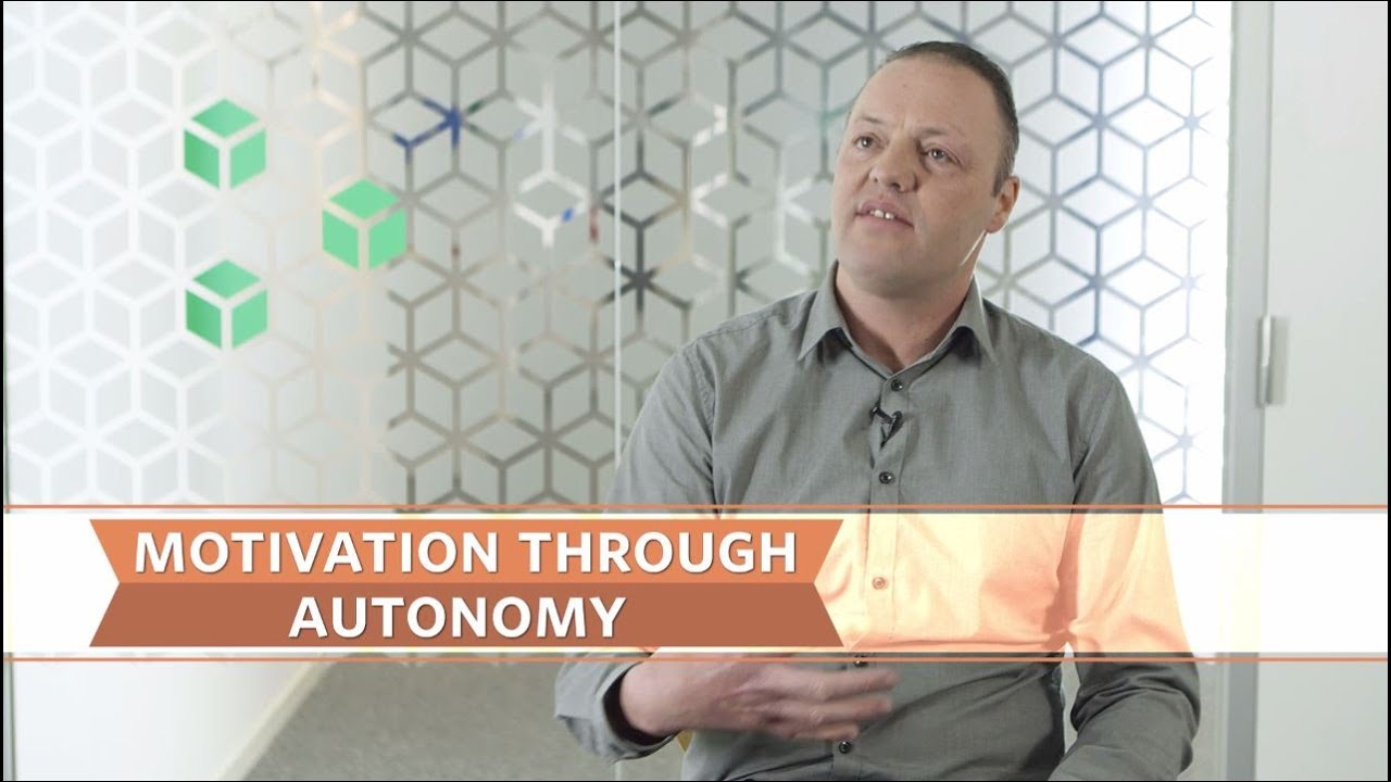 Motivation through autonomy