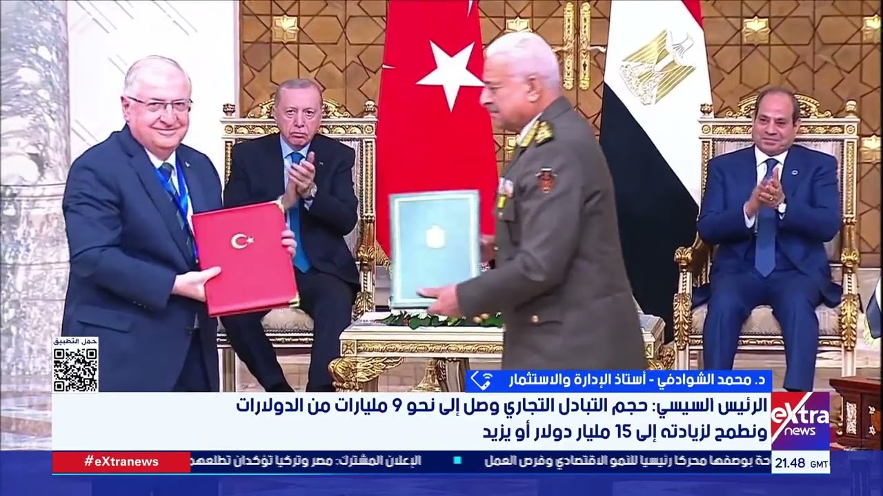 د. محمد الشوادفي: الوصول لتبادل تجاري بـ15 مليار دولار بين مصر وتركيا يعكس رغبة في تعزيز التعاون