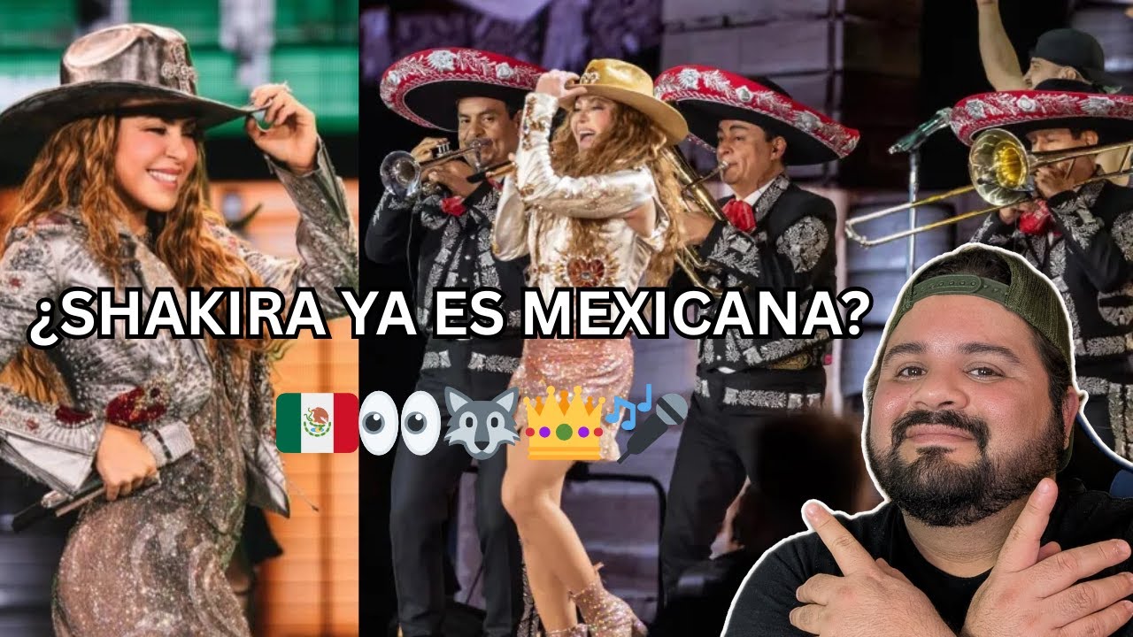 SHAKIRA ¿MEXICANA? Reaccionando a su voz con mariachis. 🇲🇽🐺👑