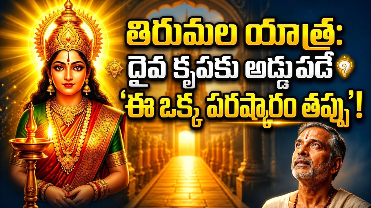 తిరుపతి వెళ్తున్నారా? ఈ తప్పు చేస్తే..వెంకన్నపై లక్ష్మీదేవికి ఎందుకు కోపం? #tirupati 