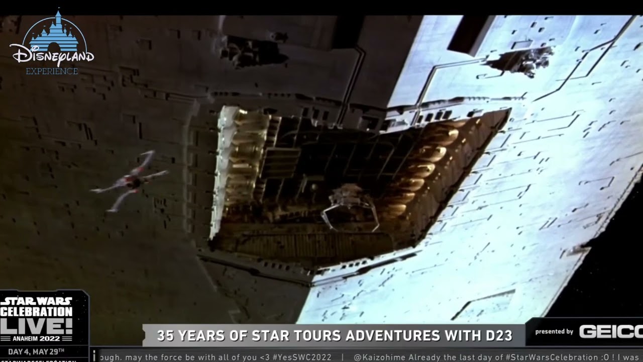 Star Tours (1987) Original Ride POV Movie - Star Wars Celebration 2022