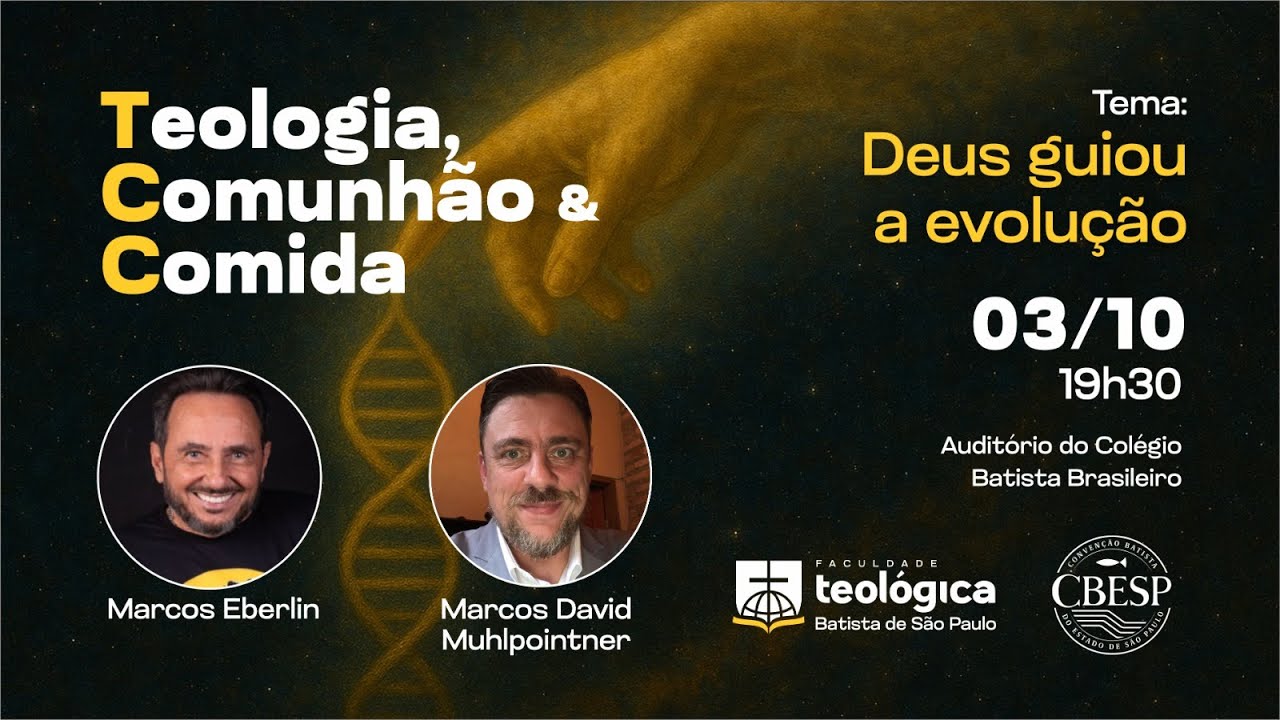 TCC - Teologia, Comunhão e Comida - um verdadeiro banquete de ideias.