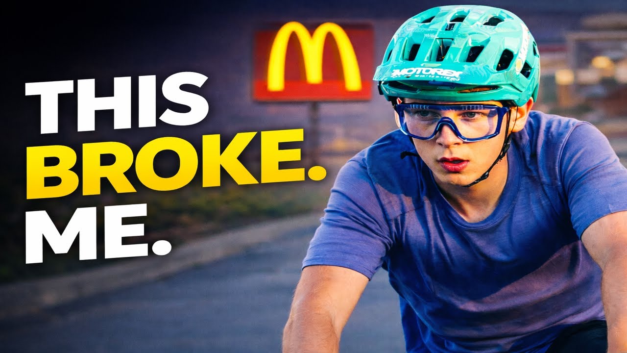 I rode 500km around a McDonald’s Drive-Thru.
