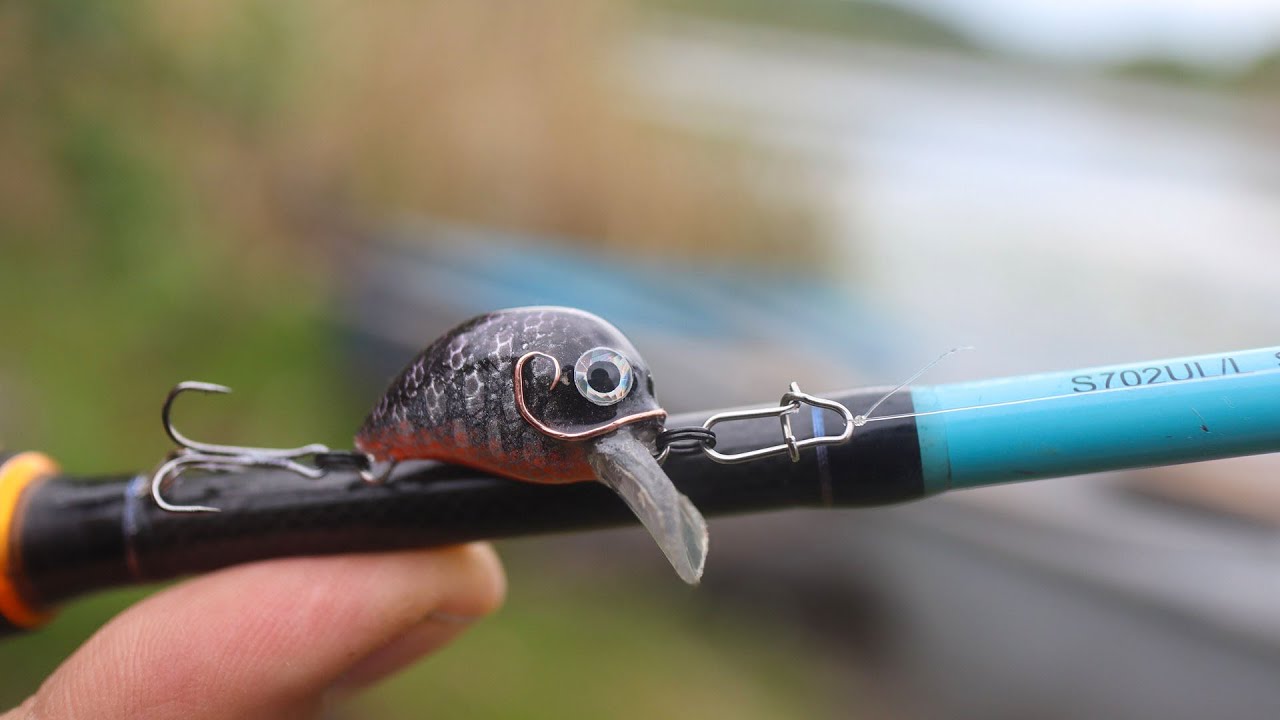 The Mustache InchCrank | Tiny lure, BIG attitude 🤠