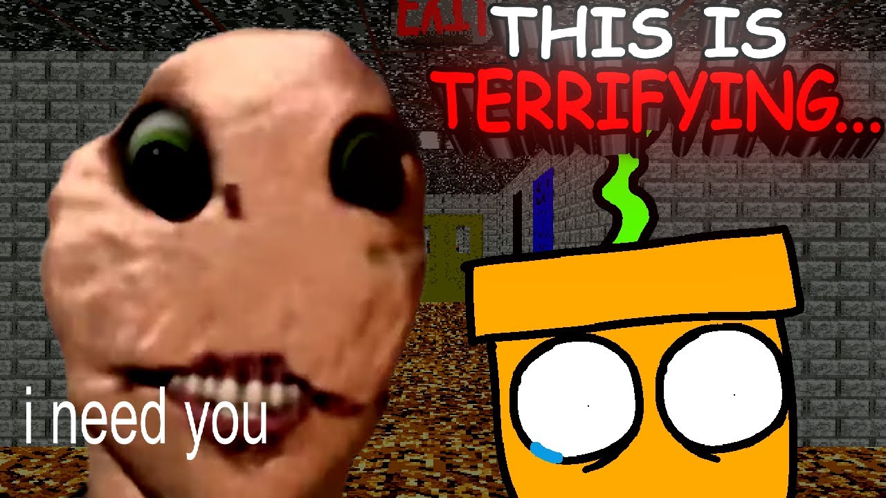 Это УЖАСНО... (мод Baldi's Basics)