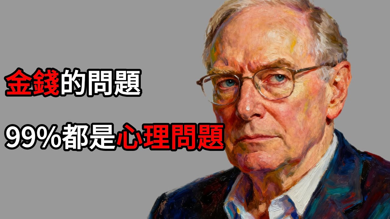 查理蒙格|Charlie Munger：金錢的問題，99%都是心理問題