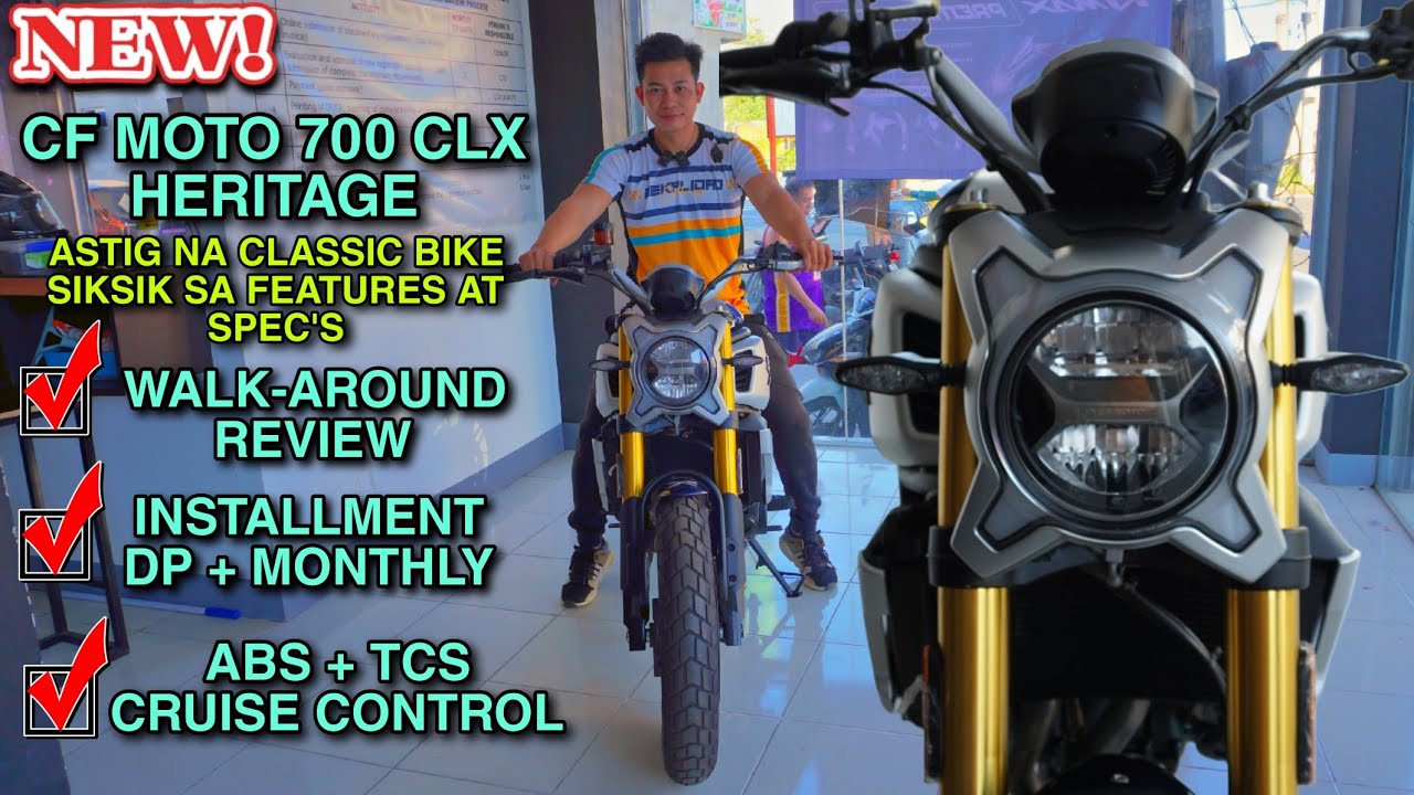CF MOTO 700 CLX HERITAGE Astig Na Classic Bike Pogi Nito