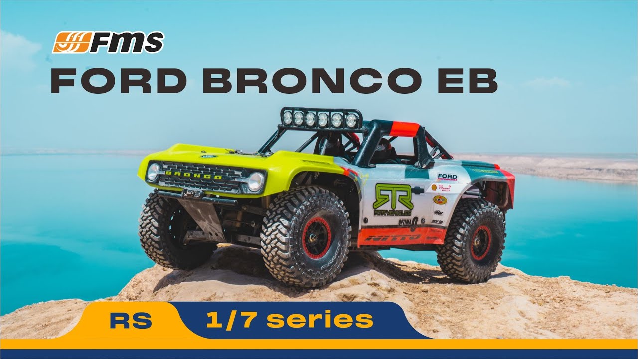 1/7 Ford Bronco RTR EB by FMS x RTR Vehicles