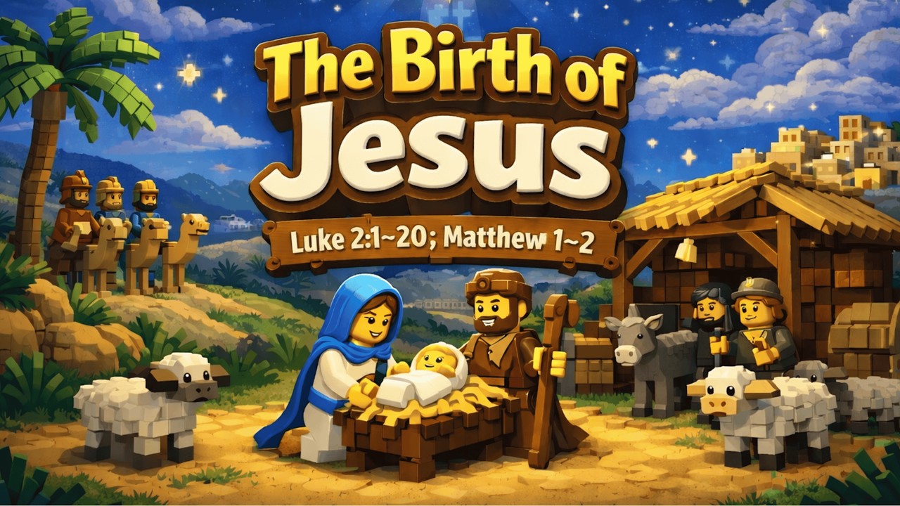 The Birth of Jesus I The Birth of Our Savior I Animated Bible Story