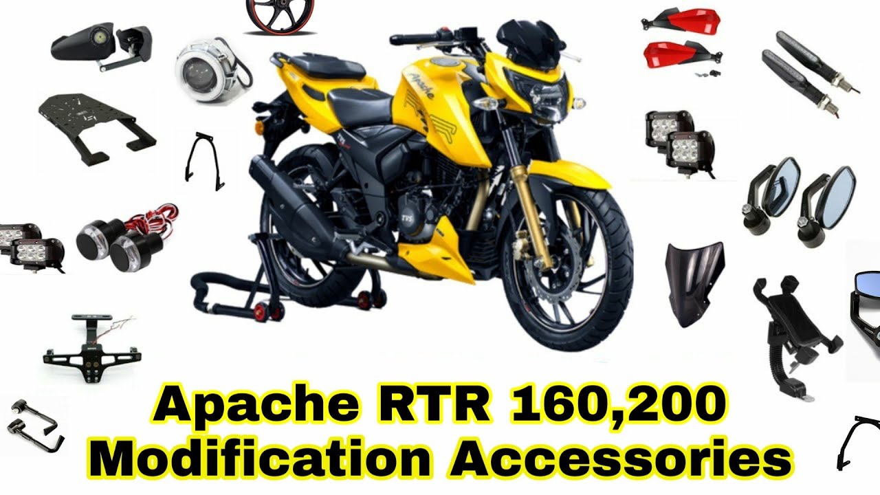 Apache RTR 160,200 Complete Modification  Accessories