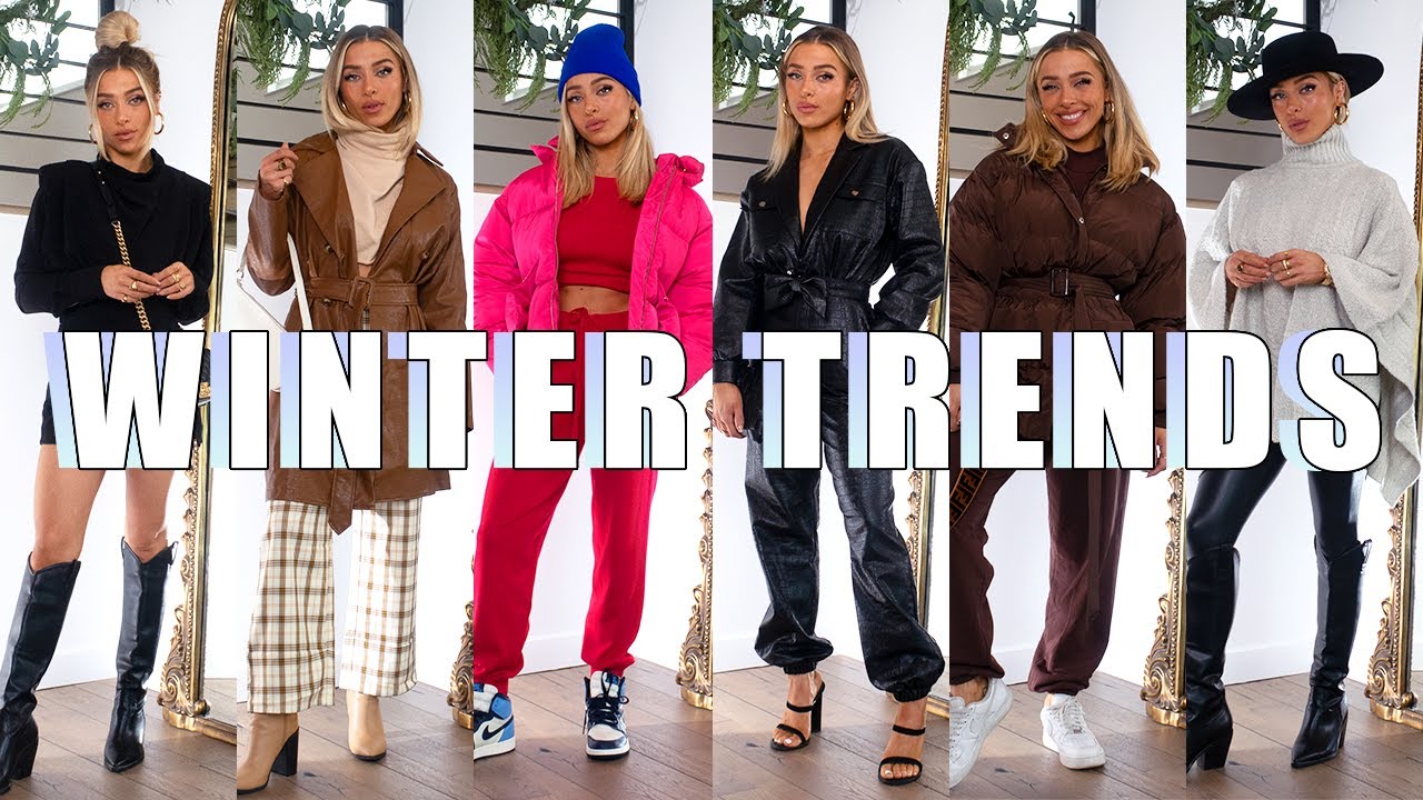 2020/2021 WINTER FASHION TRENDS AND HOW TO STYLE | PUFFERS, MOTO, SEVENTIES, MATRIX