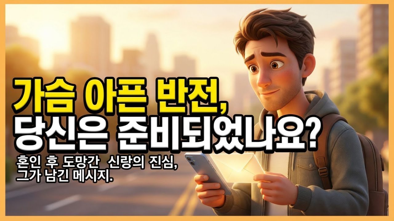 사랑과 희생, 신랑의 진심을 밝혀내다