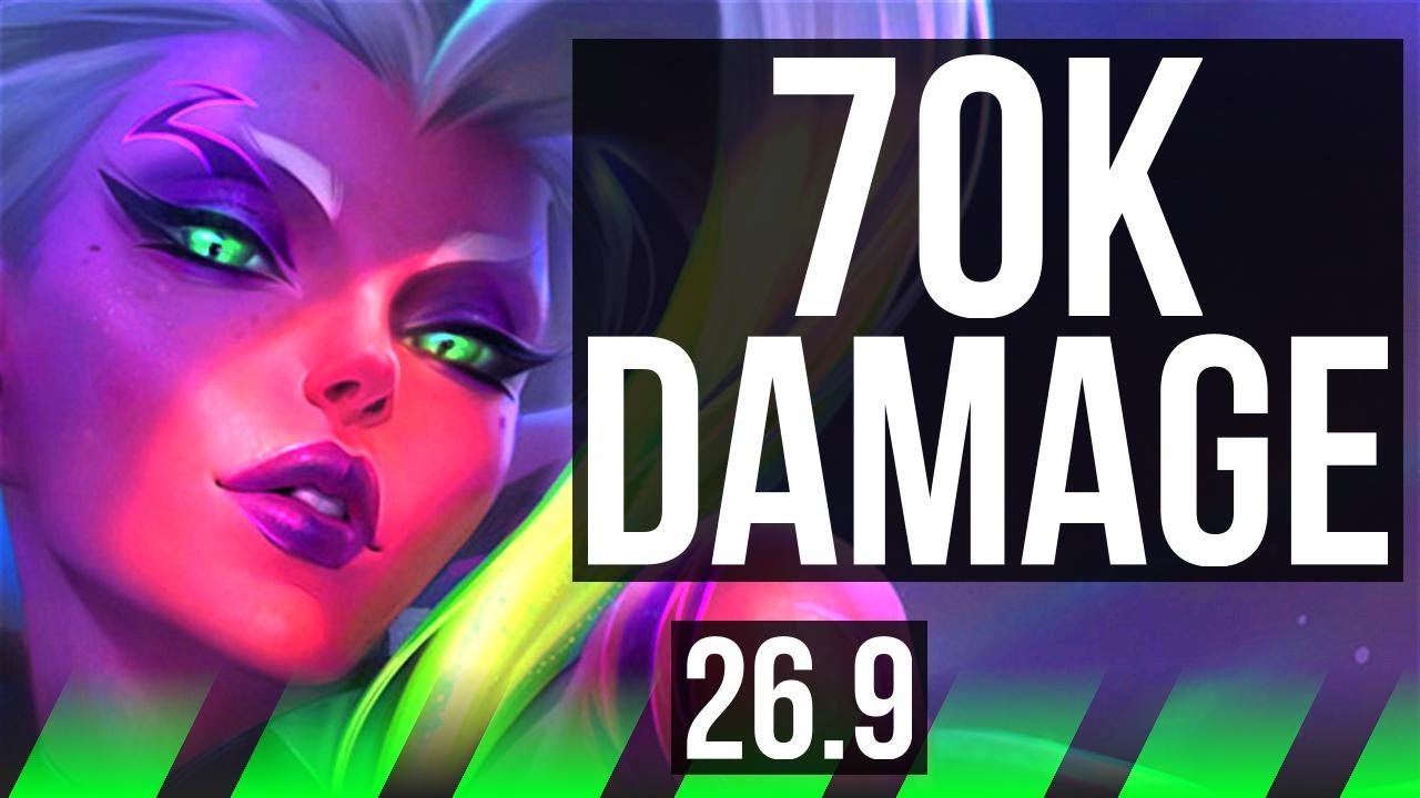 ZYRA vs LEE SIN (JGL) | 70K damage | KR Grandmaster | 26.9
