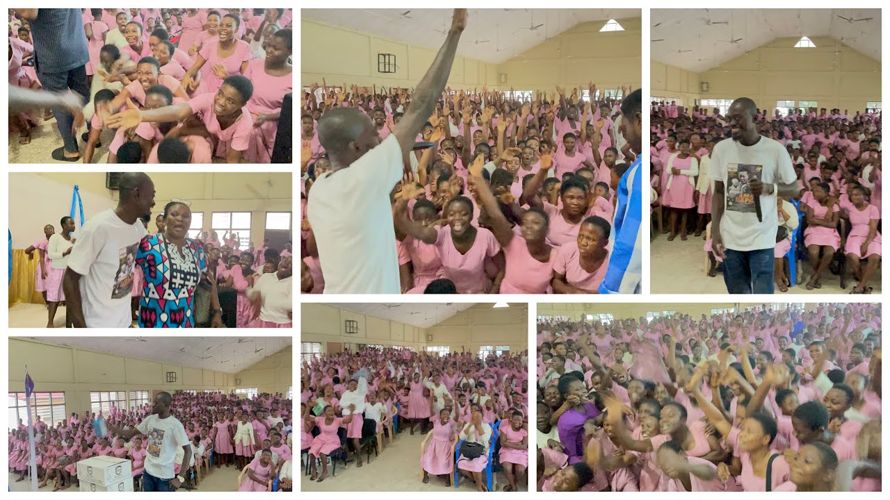 Kwadwo  Nkansah Visited Adventist Girls Snr High School with Dps industry for 1 student 1pen project