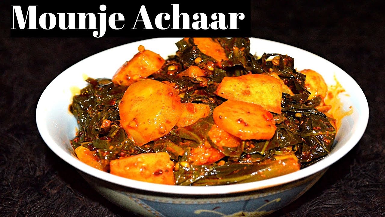 Mounje Haakh Anchaar || Kohlrabi Pickle || Khol Khol achaar || Kashmiri Monje Haakh achaar