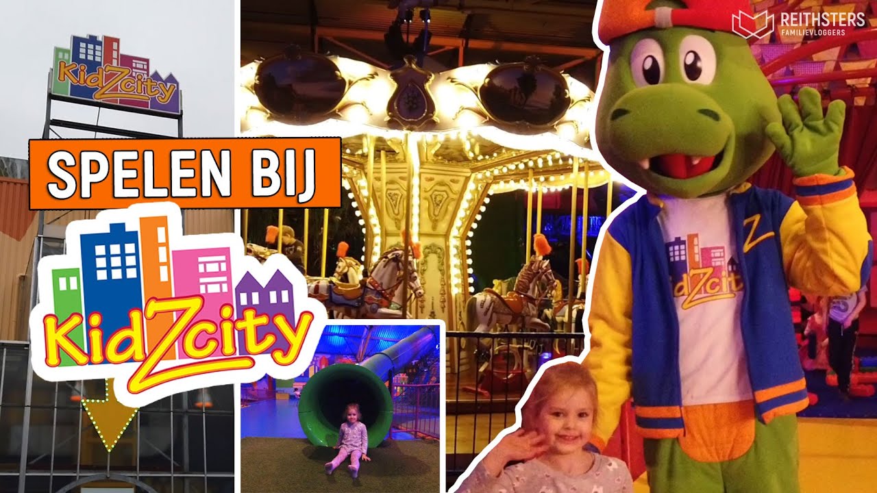 SPELEN BIJ KIDZCITY IN UTRECHT - VLOG #125