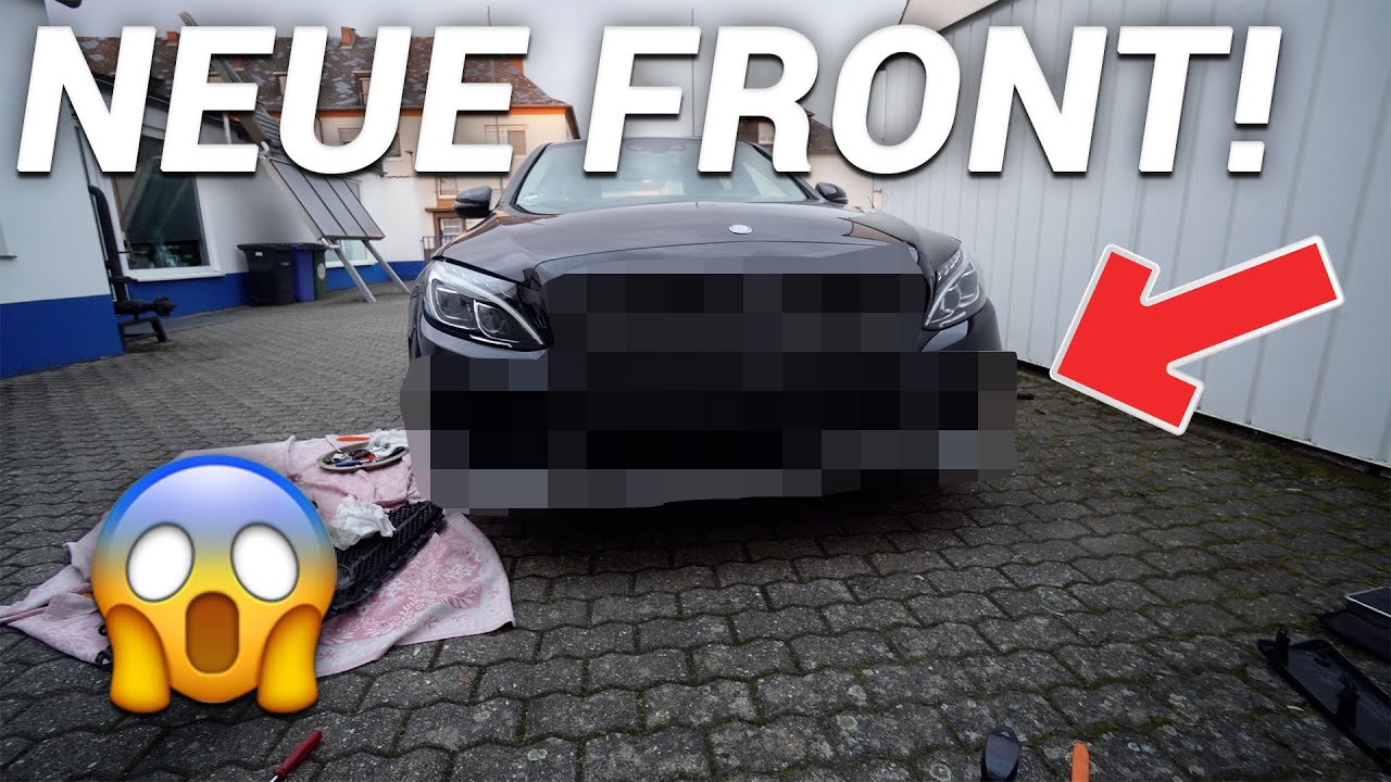 KÜHLERGRILL UMBAU W205 | FRONT CLEAN-UP FÜR DIE C-KLASSE!