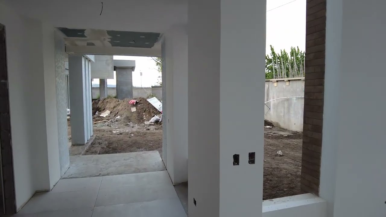 New Home Construction Site in Quito (4K) - Tumbaco, Ecuador