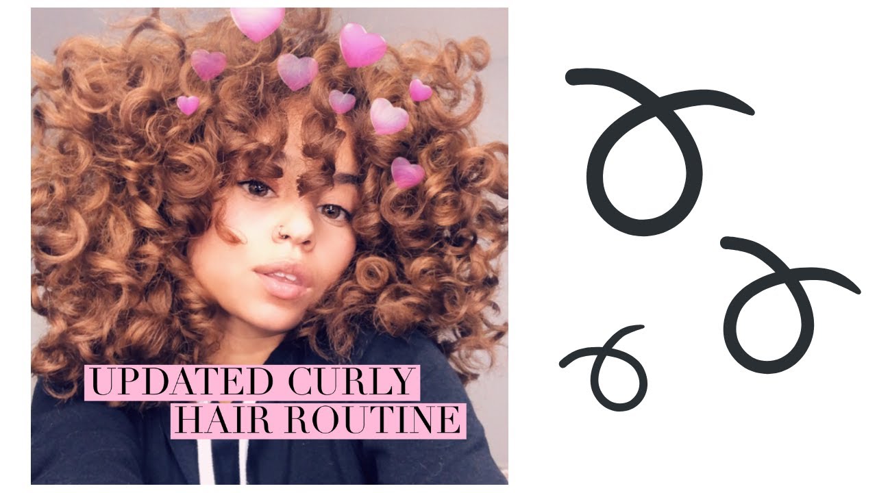 #curlyhair UPDATED CURLY HAIR ROUTINE USING DEVACURL & RIZOSCURLS