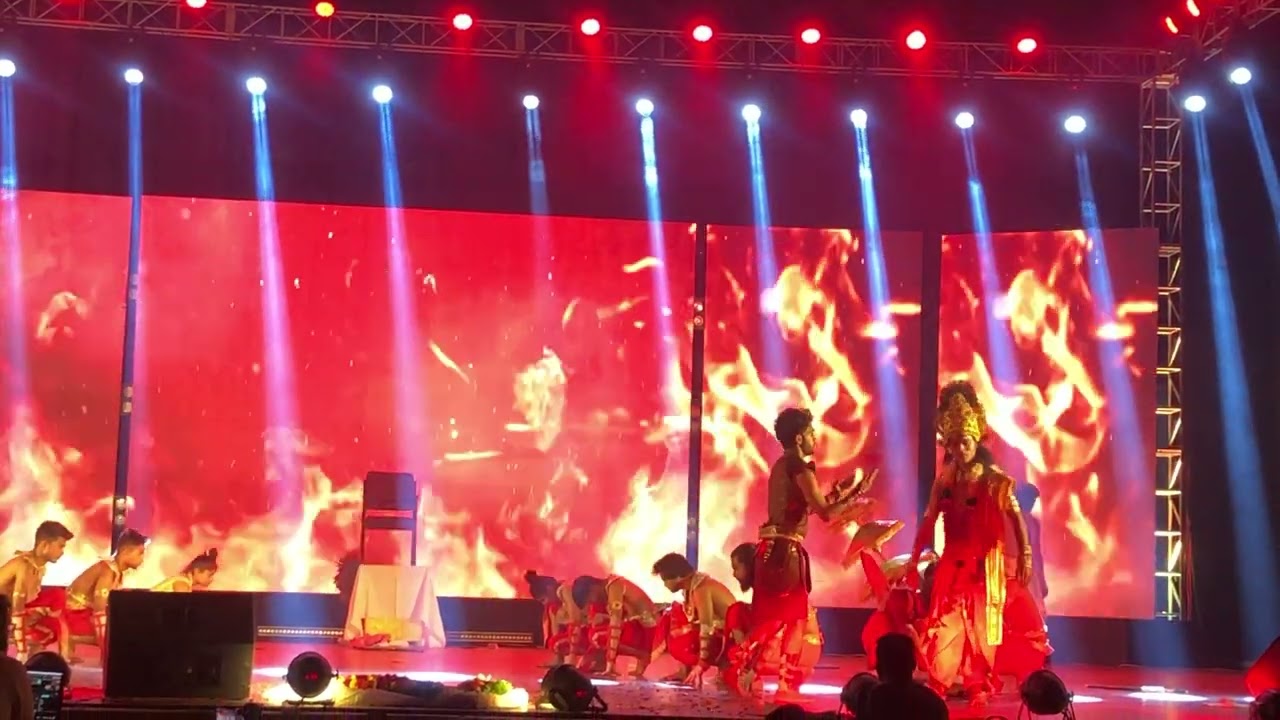 shri khatu shyam ji (full story) in acrobatics dance form by Crazy Hoppers Group