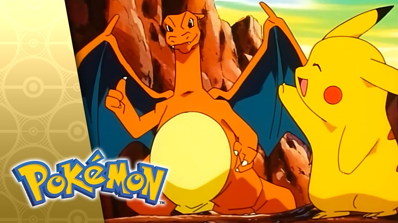 Ash Says Goodbye to Charizard | Pokémon: The Johto Journeys