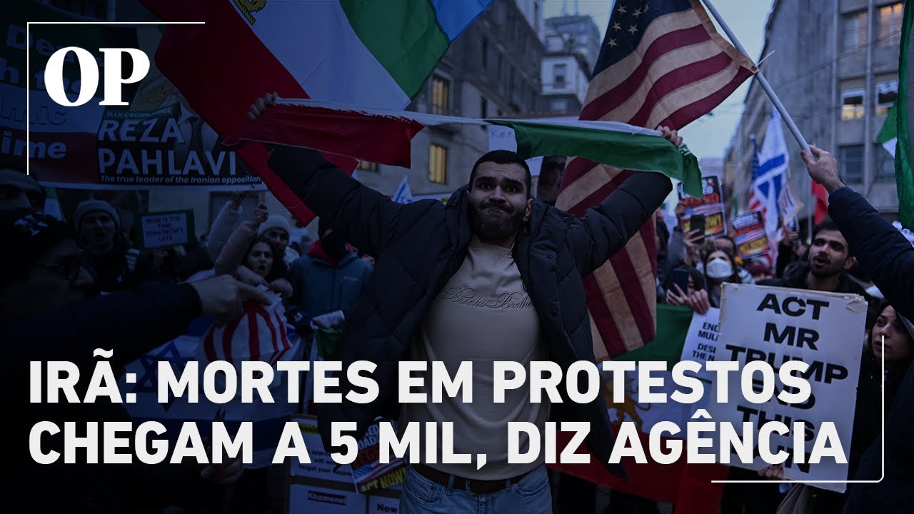 Mortes em protestos no Ir&atilde; chegam a 5 mil, e l&iacute;der supremo culpa Trump