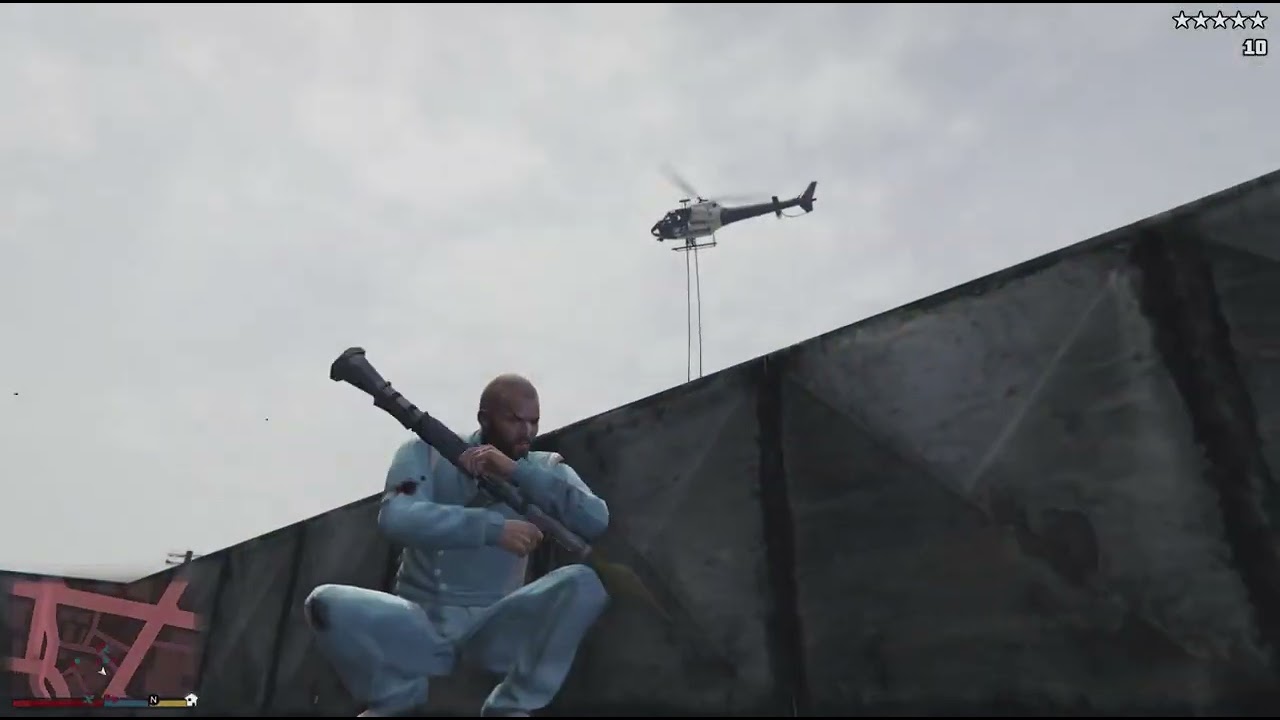 Grand Theft Auto V PS5 Free-roam Gameplay #1 
